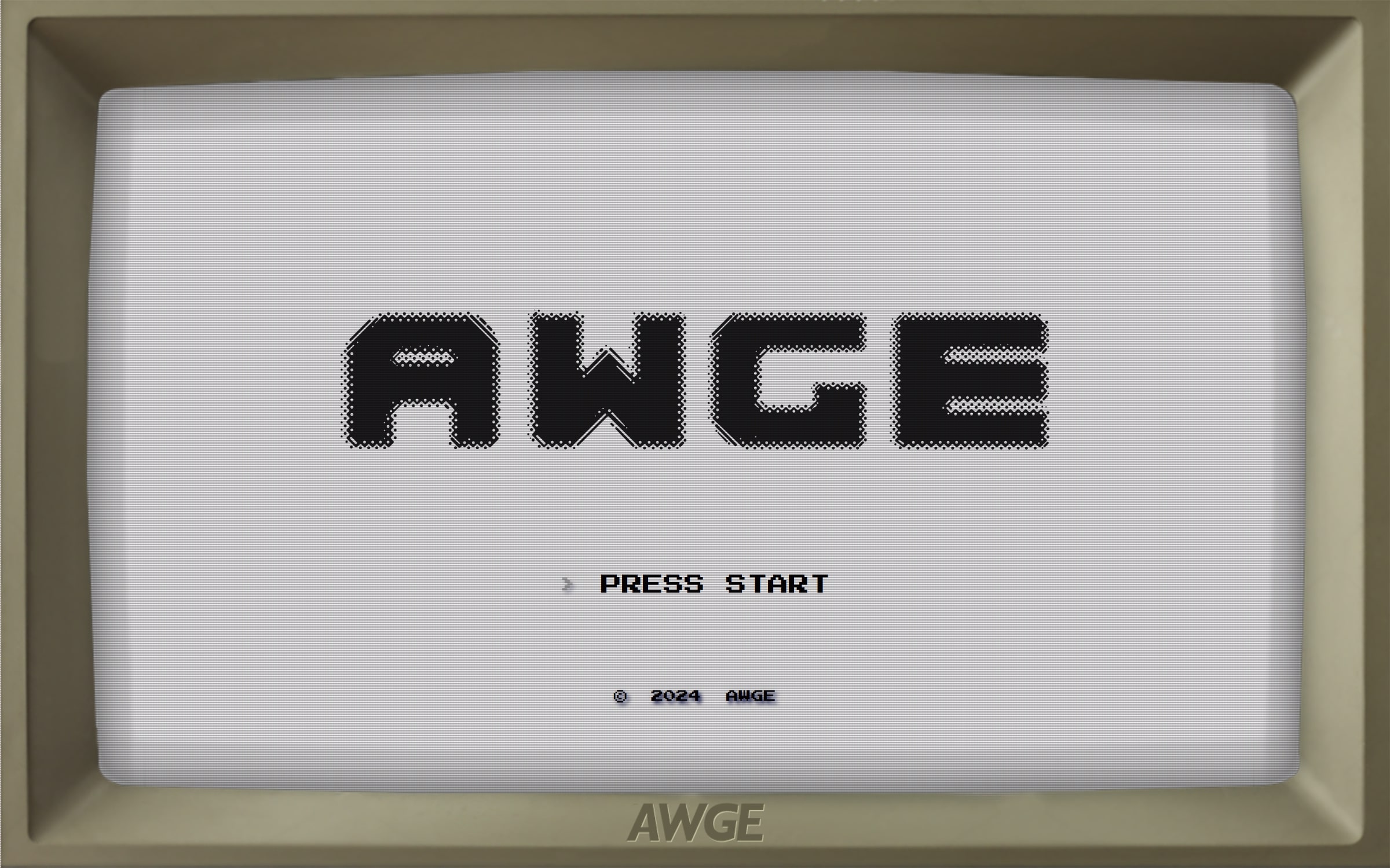 Screenshot of AWGE's homepage